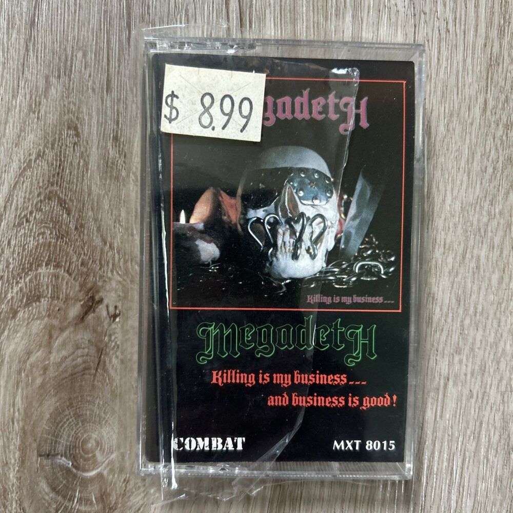 Megadeath Killing Is My Business And Business Is Good Cassette Tape MXT 8015